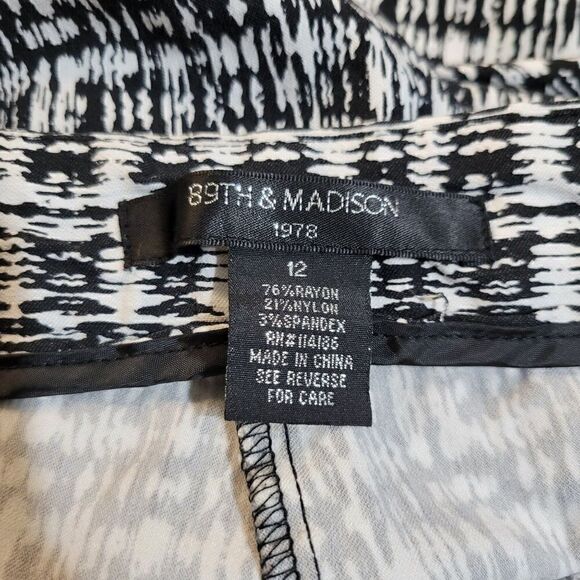 89th + Madison Skinny Ankle Pants (Size 12) - Picture 3 of 3